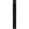 Ekena Millwork Austin Wrought Iron Bracket, (Single center brace), Antiqued Silver 1 1/2"W x 7 1/2"D x 10"H BKTM01X07X10SAUASV - alternate 4